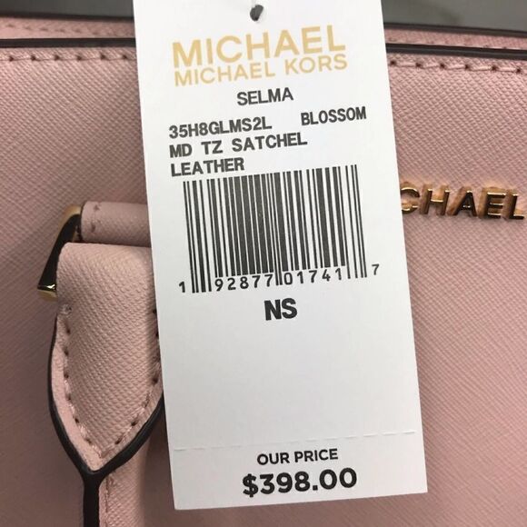 Michael Kors Selma Blossom Satchel NWT - Picture 7 of 8